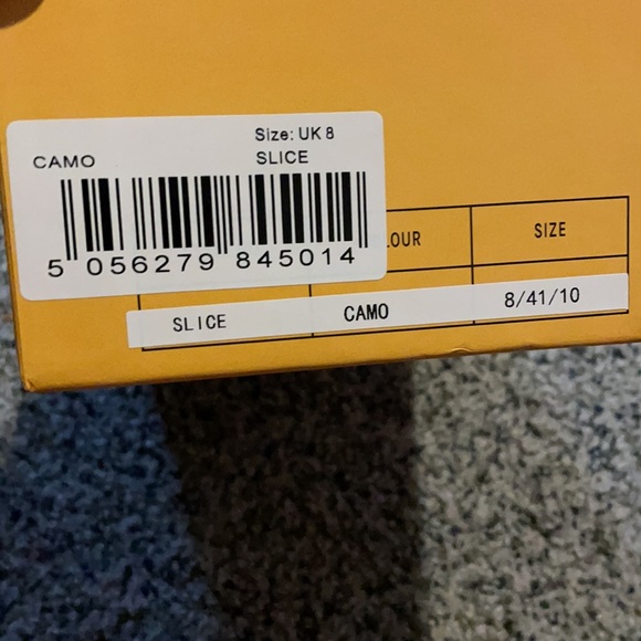 PD camouflage/clear block heel - Picture 3 of 3